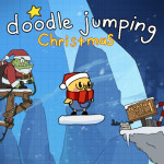 Play Doodle Jumping Christmas now!