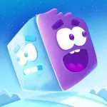 Play Icy Purple Head Super Slide now!